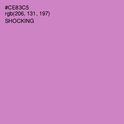 #CE83C5 - Shocking Color Image