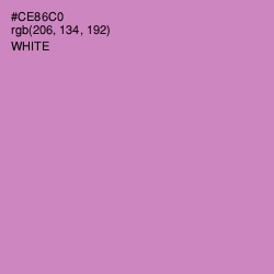#CE86C0 - Shocking Color Image