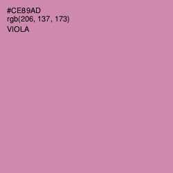 #CE89AD - Viola Color Image