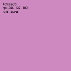 #CE89C0 - Shocking Color Image