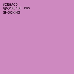 #CE8AC0 - Shocking Color Image