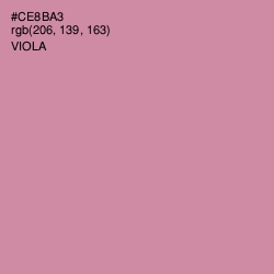 #CE8BA3 - Viola Color Image