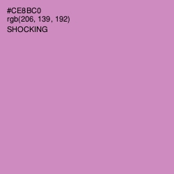 #CE8BC0 - Shocking Color Image