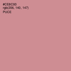 #CE8C93 - Puce Color Image