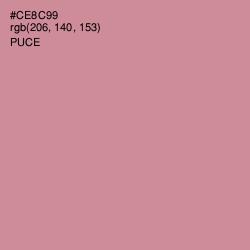 #CE8C99 - Puce Color Image