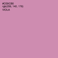 #CE8CB0 - Viola Color Image