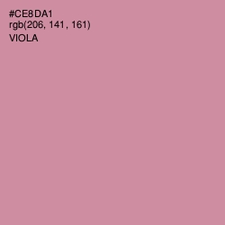 #CE8DA1 - Viola Color Image