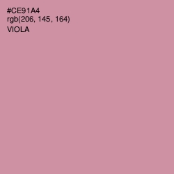 #CE91A4 - Viola Color Image