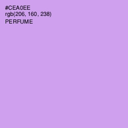 #CEA0EE - Perfume Color Image