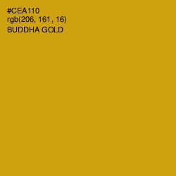 #CEA110 - Buddha Gold Color Image