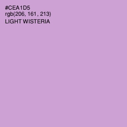 #CEA1D5 - Light Wisteria Color Image