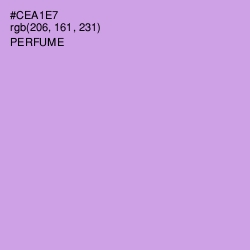 #CEA1E7 - Perfume Color Image