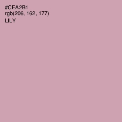 #CEA2B1 - Lily Color Image