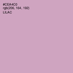 #CEA4C0 - Lilac Color Image