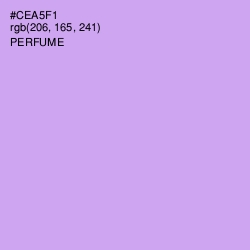 #CEA5F1 - Perfume Color Image