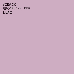 #CEACC1 - Lilac Color Image