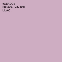 #CEADC3 - Lilac Color Image