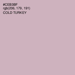 #CEB3BF - Cold Turkey Color Image