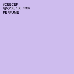 #CEBCEF - Perfume Color Image