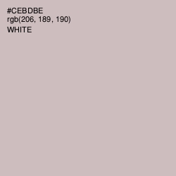 #CEBDBE - Cold Turkey Color Image