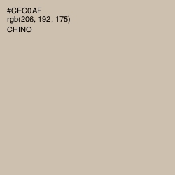 #CEC0AF - Chino Color Image