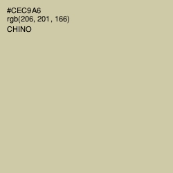 #CEC9A6 - Chino Color Image
