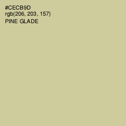 #CECB9D - Pine Glade Color Image