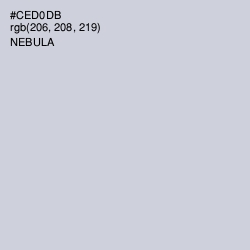 #CED0DB - Nebula Color Image