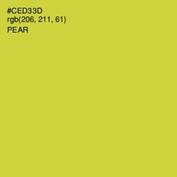 #CED33D - Pear Color Image