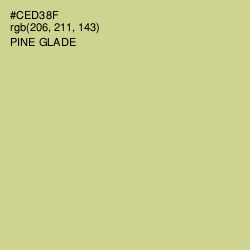 #CED38F - Pine Glade Color Image