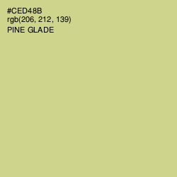 #CED48B - Pine Glade Color Image