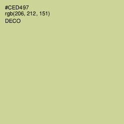#CED497 - Deco Color Image