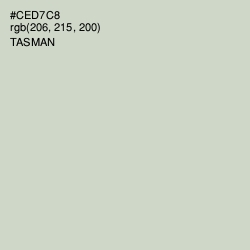 #CED7C8 - Tasman Color Image