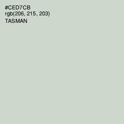 #CED7CB - Tasman Color Image