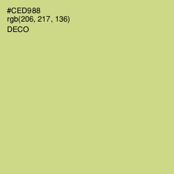 #CED988 - Deco Color Image