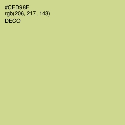 #CED98F - Deco Color Image