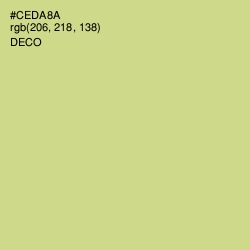 #CEDA8A - Deco Color Image