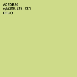 #CEDB89 - Deco Color Image