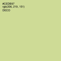 #CEDB97 - Deco Color Image