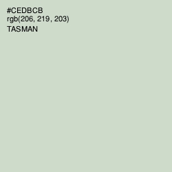 #CEDBCB - Tasman Color Image