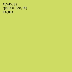 #CEDC63 - Tacha Color Image