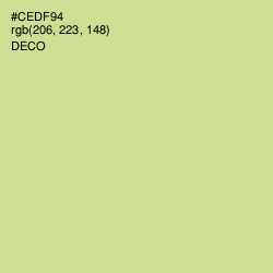 #CEDF94 - Deco Color Image