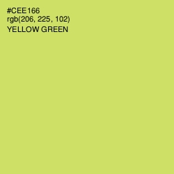 #CEE166 - Yellow Green Color Image