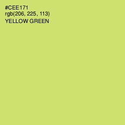 #CEE171 - Yellow Green Color Image