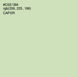 #CEE1BA - Caper Color Image