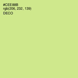 #CEE88B - Deco Color Image