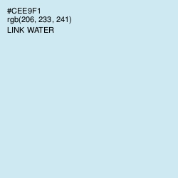 #CEE9F1 - Link Water Color Image