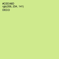 #CEEA8D - Deco Color Image