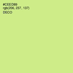 #CEED89 - Deco Color Image