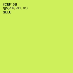 #CEF15B - Sulu Color Image